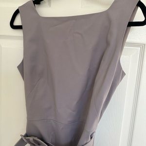 The Cynthia Dress - Washable Wool Twill Lilac, Size 6 NWT